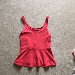 Coral express tank top!